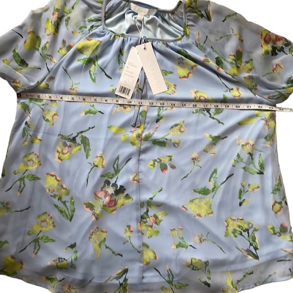 ADYSON Parker Floral Long Sleeve Blouse, in Plein Air Combo, NWT, 1X & 2X - Picture 11 of 13
